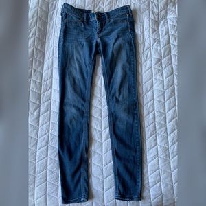 Hollister jegging low rise skinny jeans